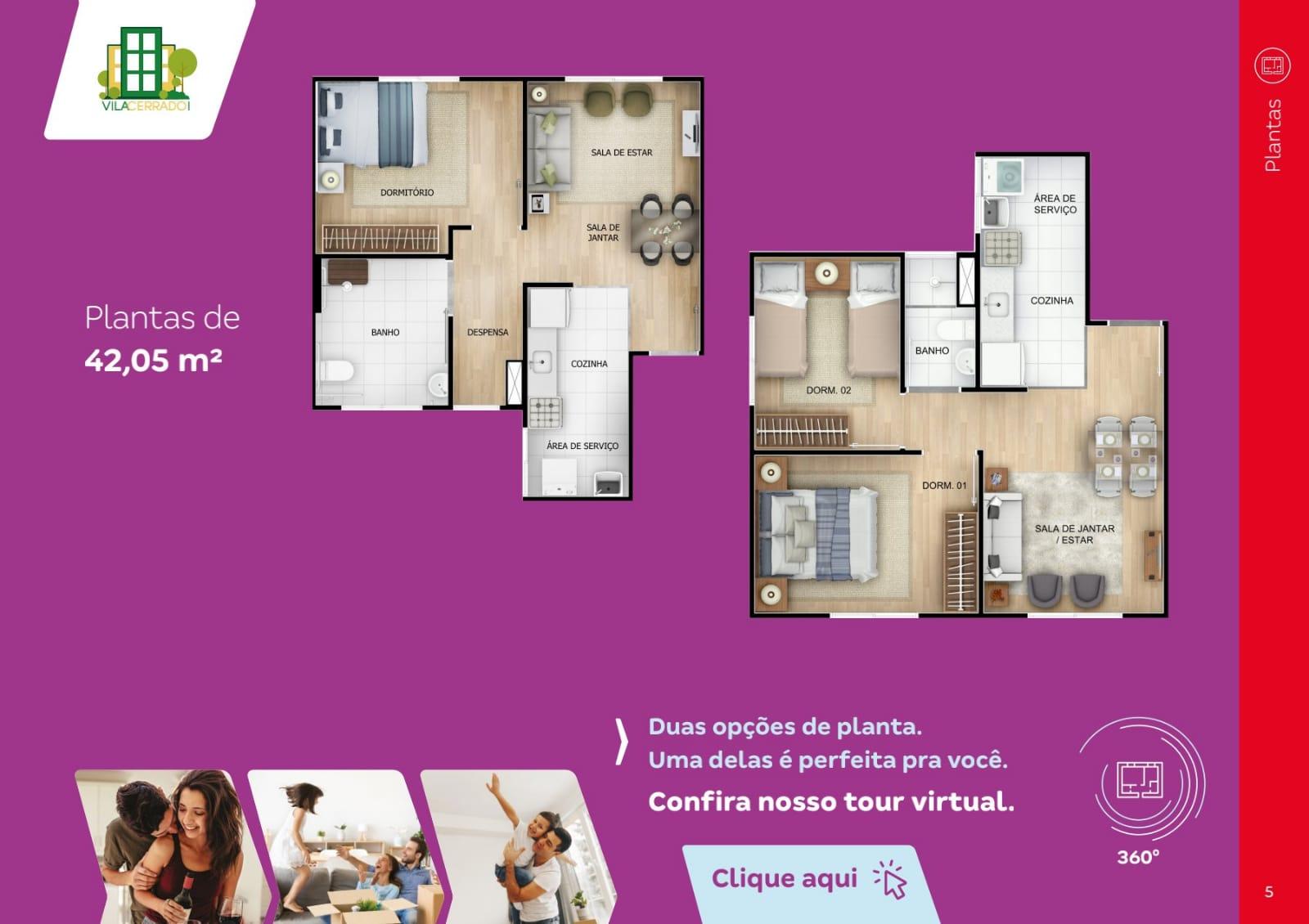 APARTAMENTO - VILA CERRADO I